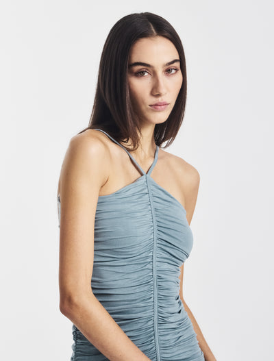 Ocarina Dress in Powder Blue