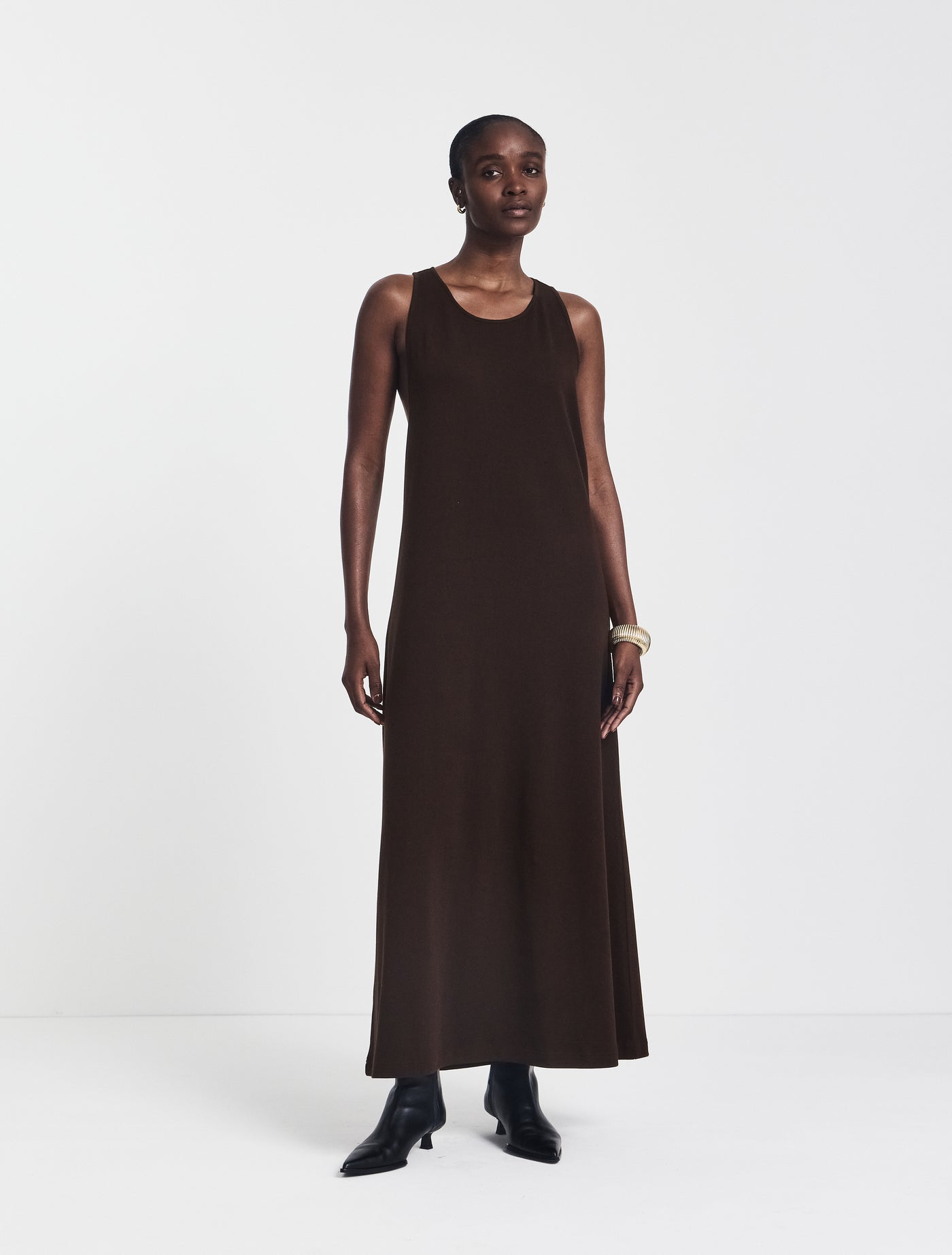 Siq Dress in Bitter Chocolate