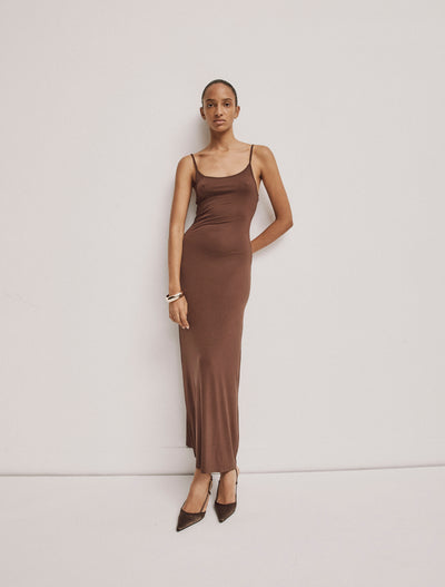 Ares Dress in Chestnut