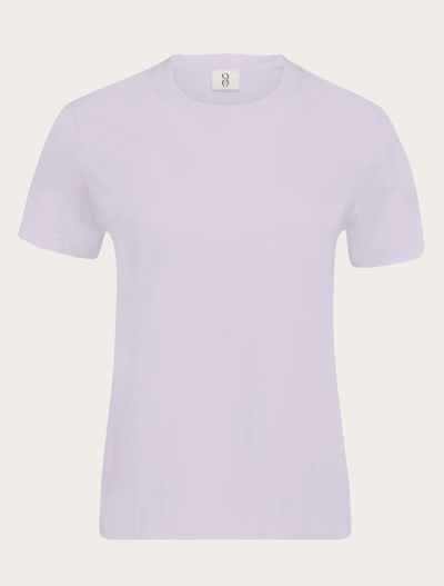 Drew T-Shirt in Lavendula on white background