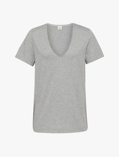 Marisa T-Shirt in Grey Marl
