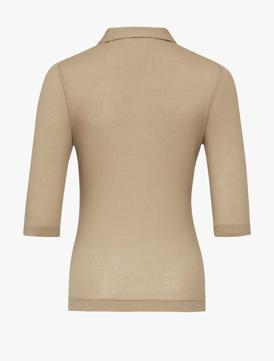 Tadeo Top In Taupe