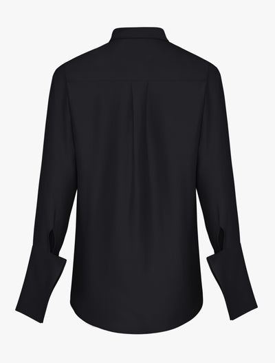 Signature Luxe Shirt In Black