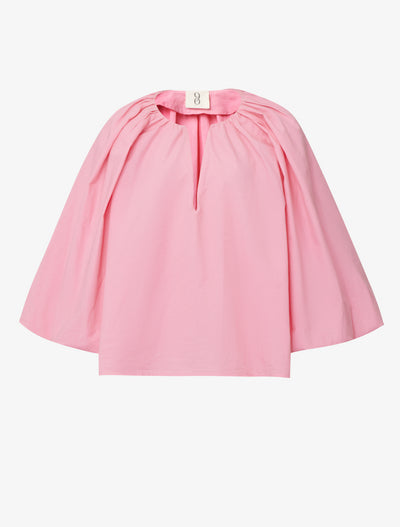 Ovand Blouse in Hot Pink