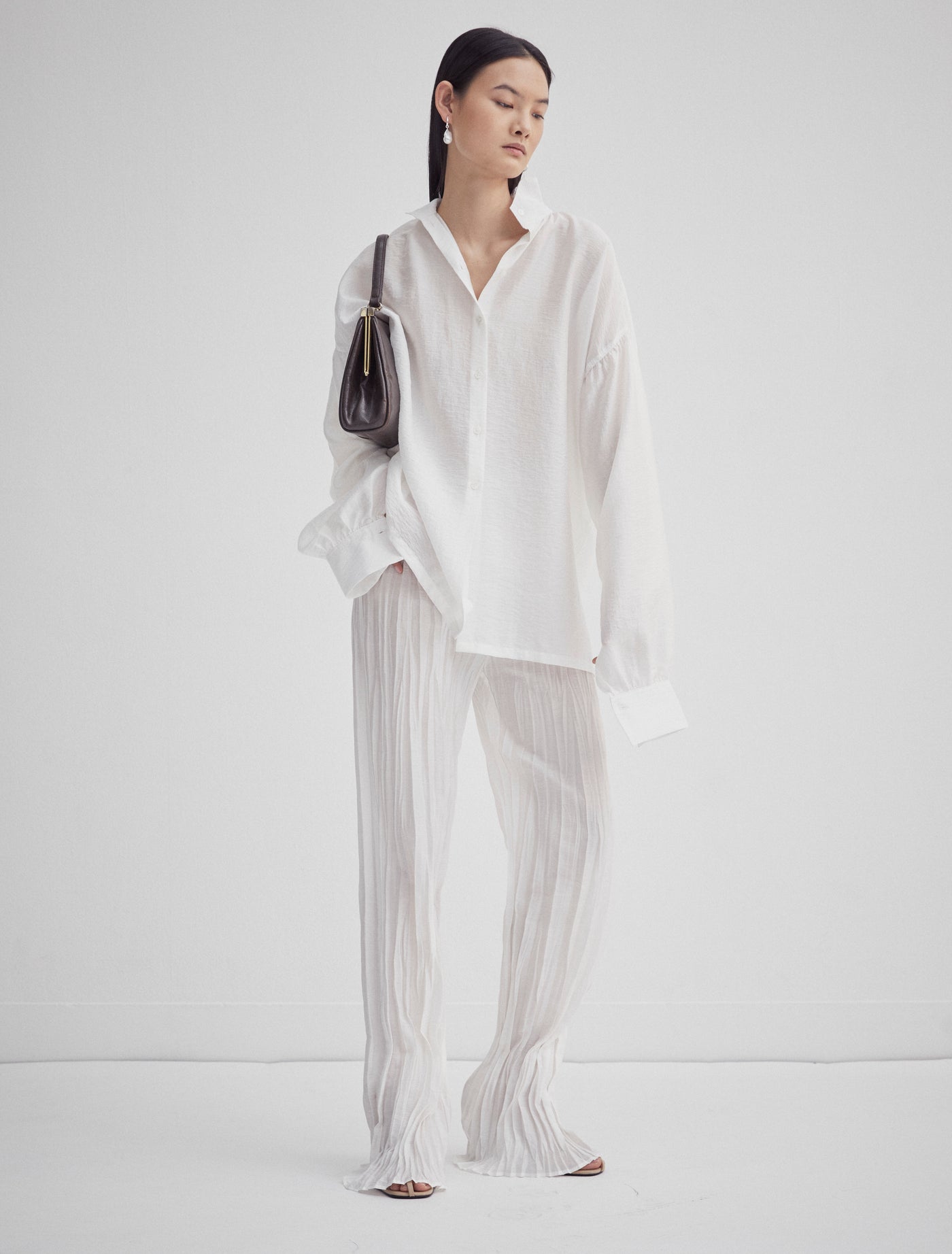 Cida Trousers in White