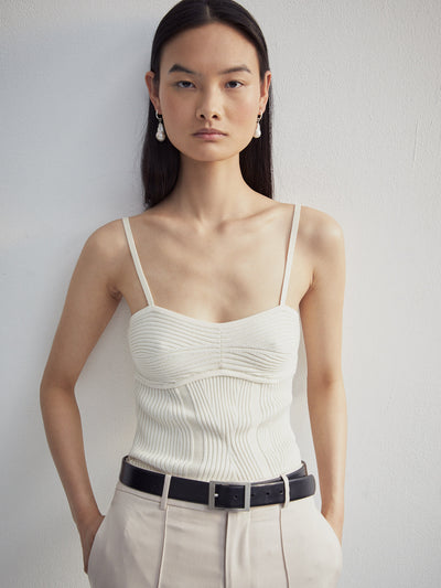 Serra Top in Pale Magnolia