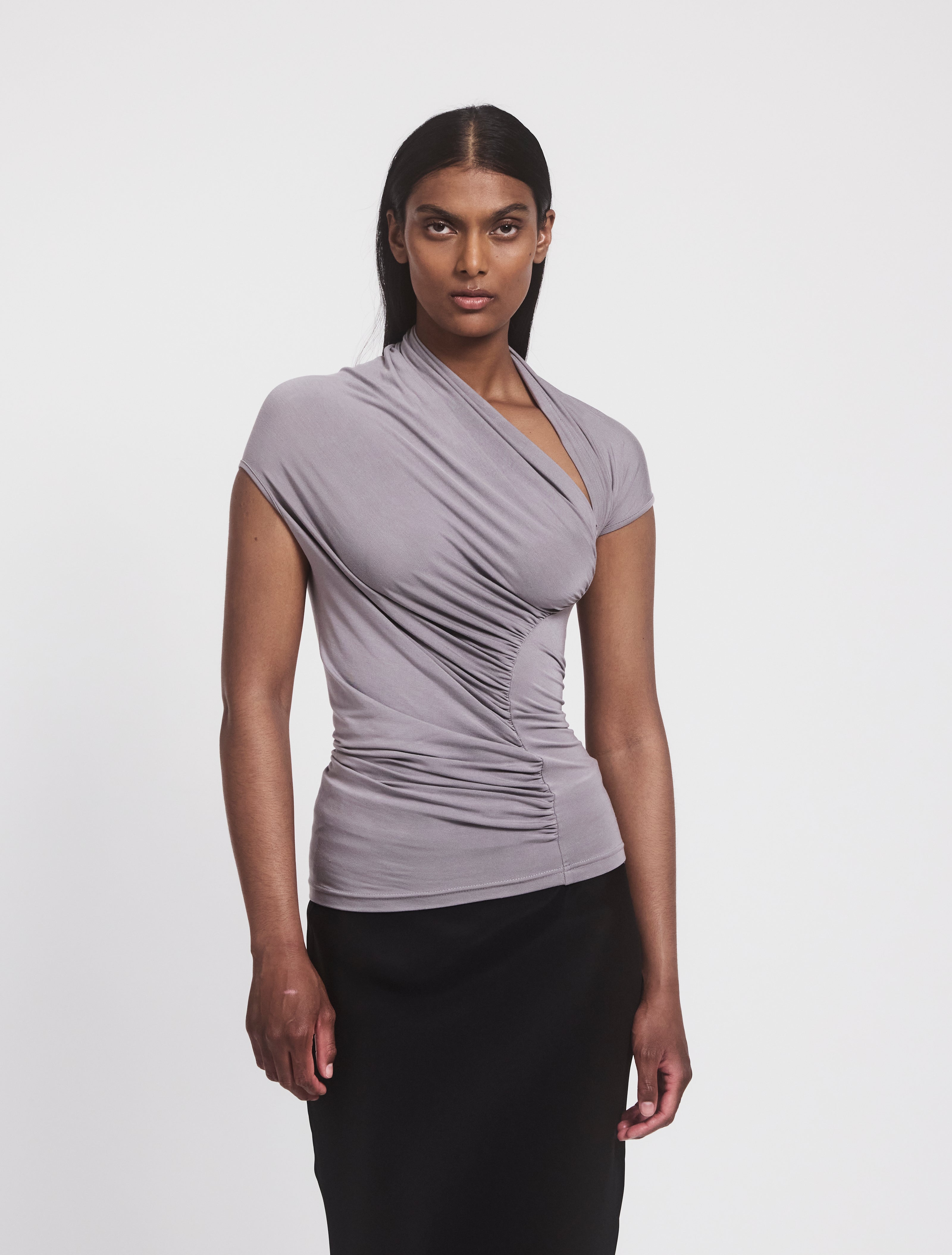 Scarab Cut Out Top in Dusk