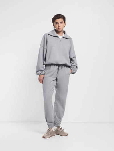 Signature Sweatpant in Grey Marl