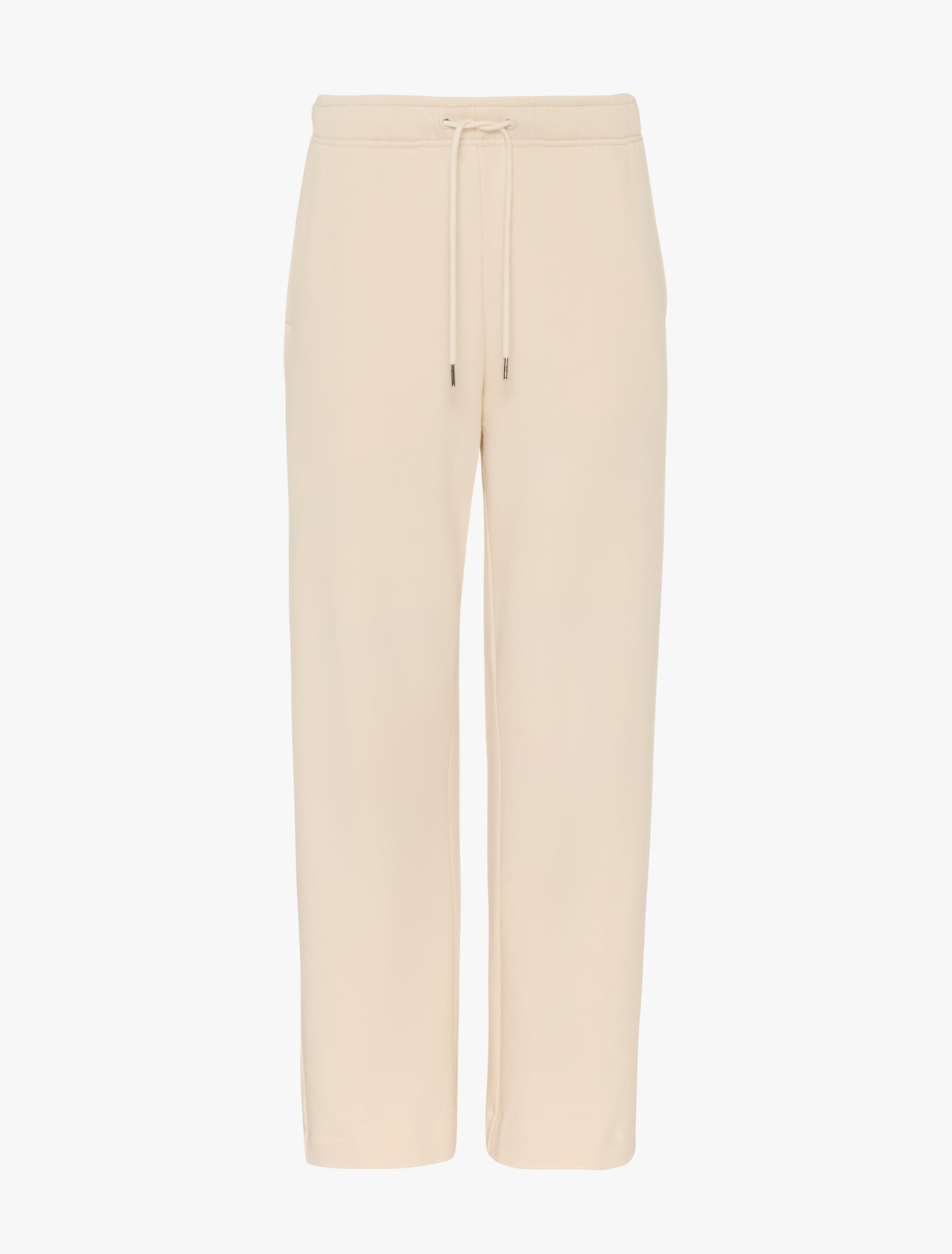 Signature Straight Leg Sweatpant in Cream