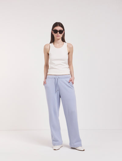 Signature Straight Leg Sweatpant in Sky