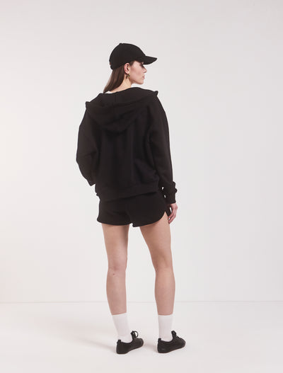 Signature Sweatshort in Black