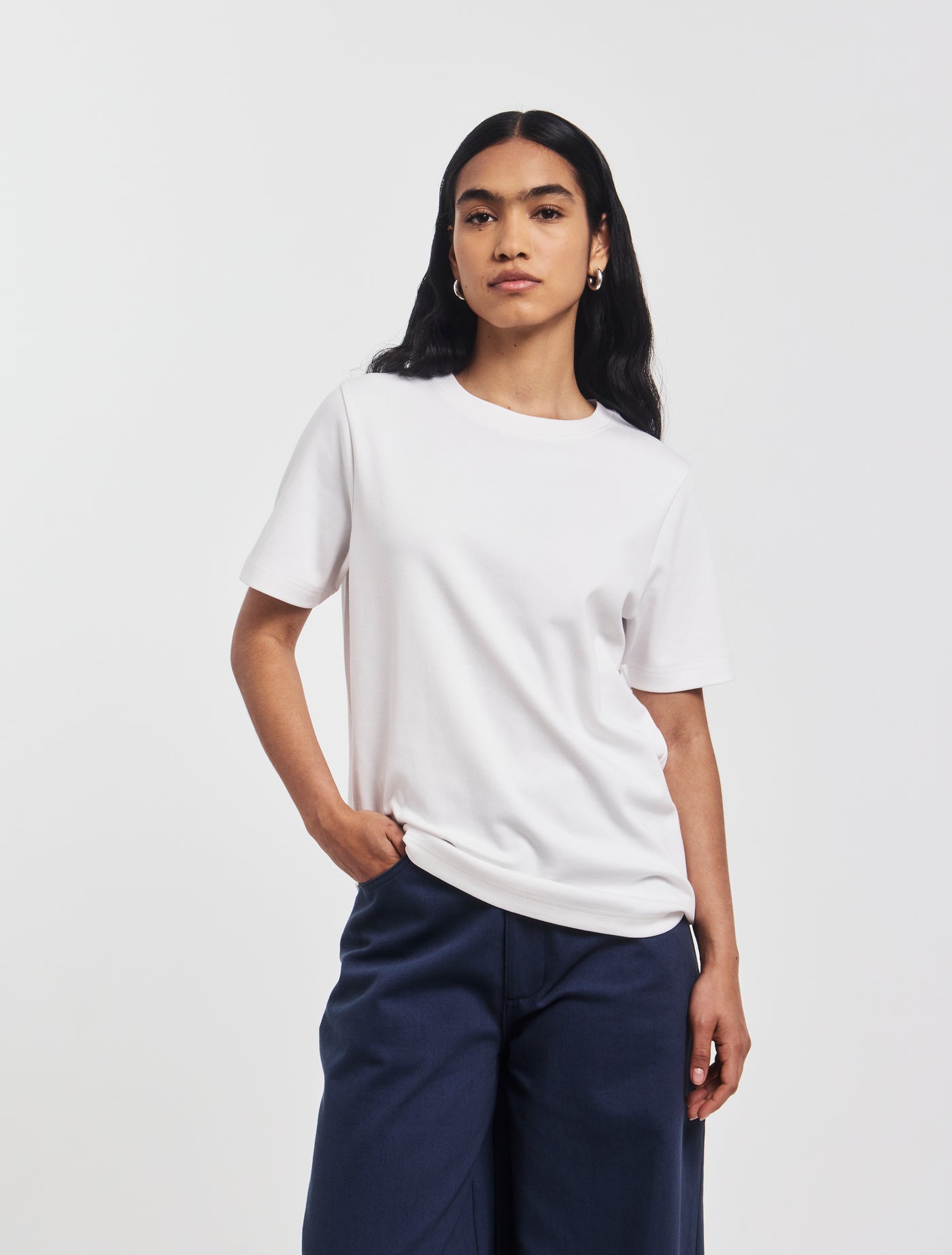 Signature Oversized T-Shirt in White