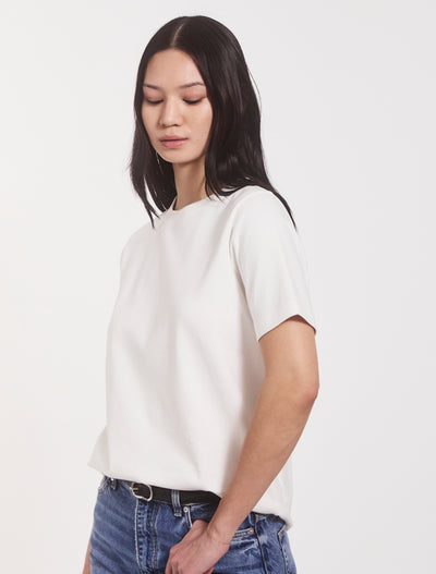 Signature Oversized T-Shirt in Chalk White