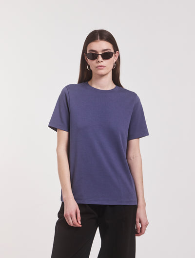 Signature Oversized T-Shirt in Summer Navy