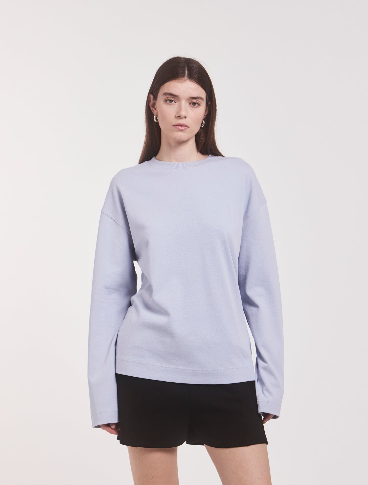 The Boyfriend Long Sleeve T-Shirt in Sky