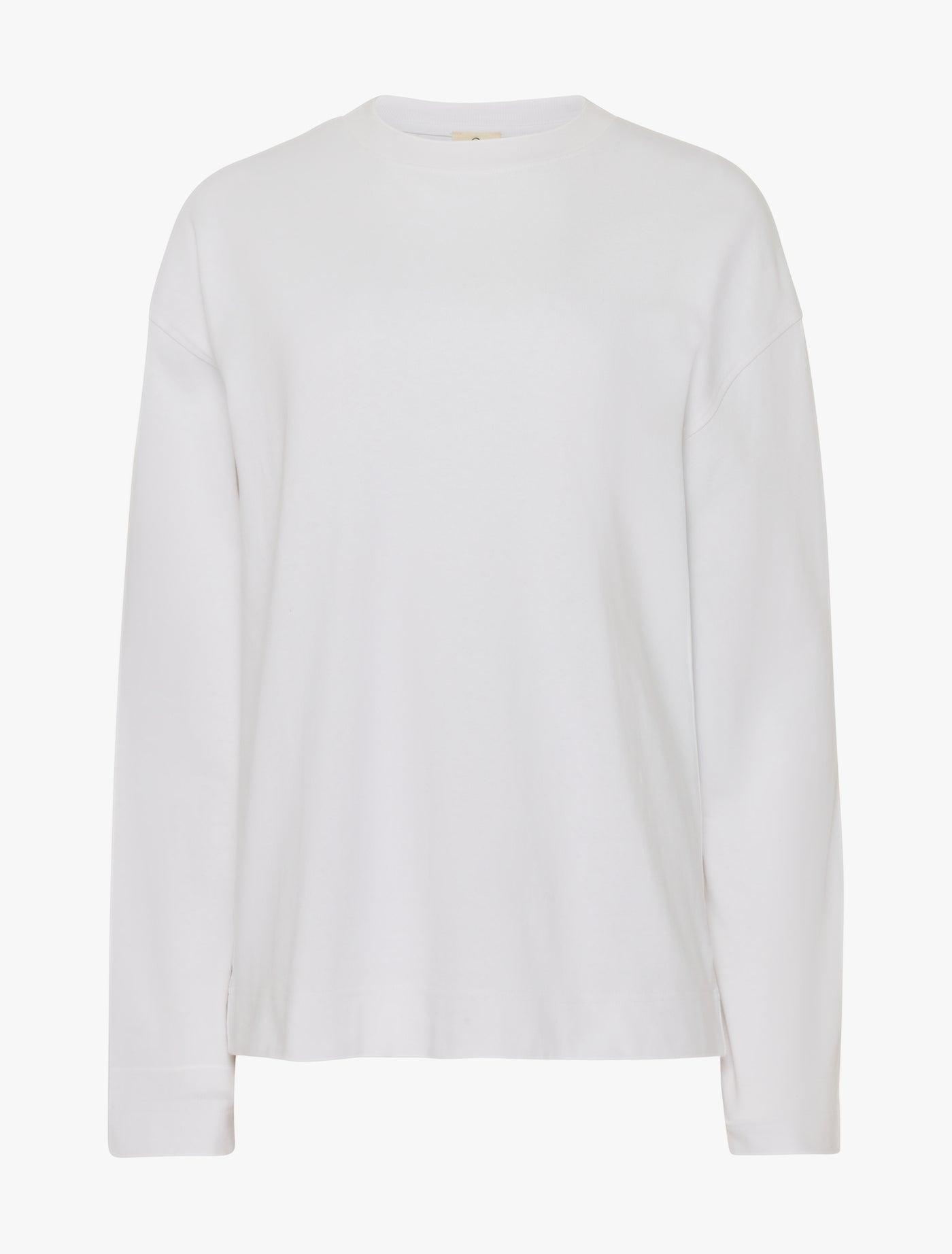 The Boyfriend Long Sleeve T-Shirt in White