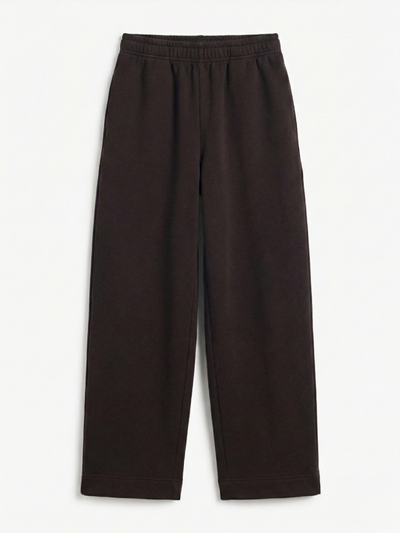 Ellery Barrel Leg Sweatpant in Bitter Chocolate