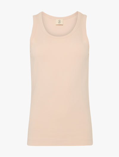 Signature Tank in Silver Peony