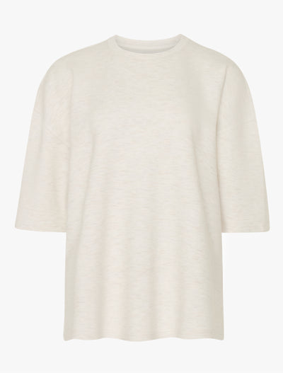 Signature Lounge T-Shirt in Oatmeal Marl