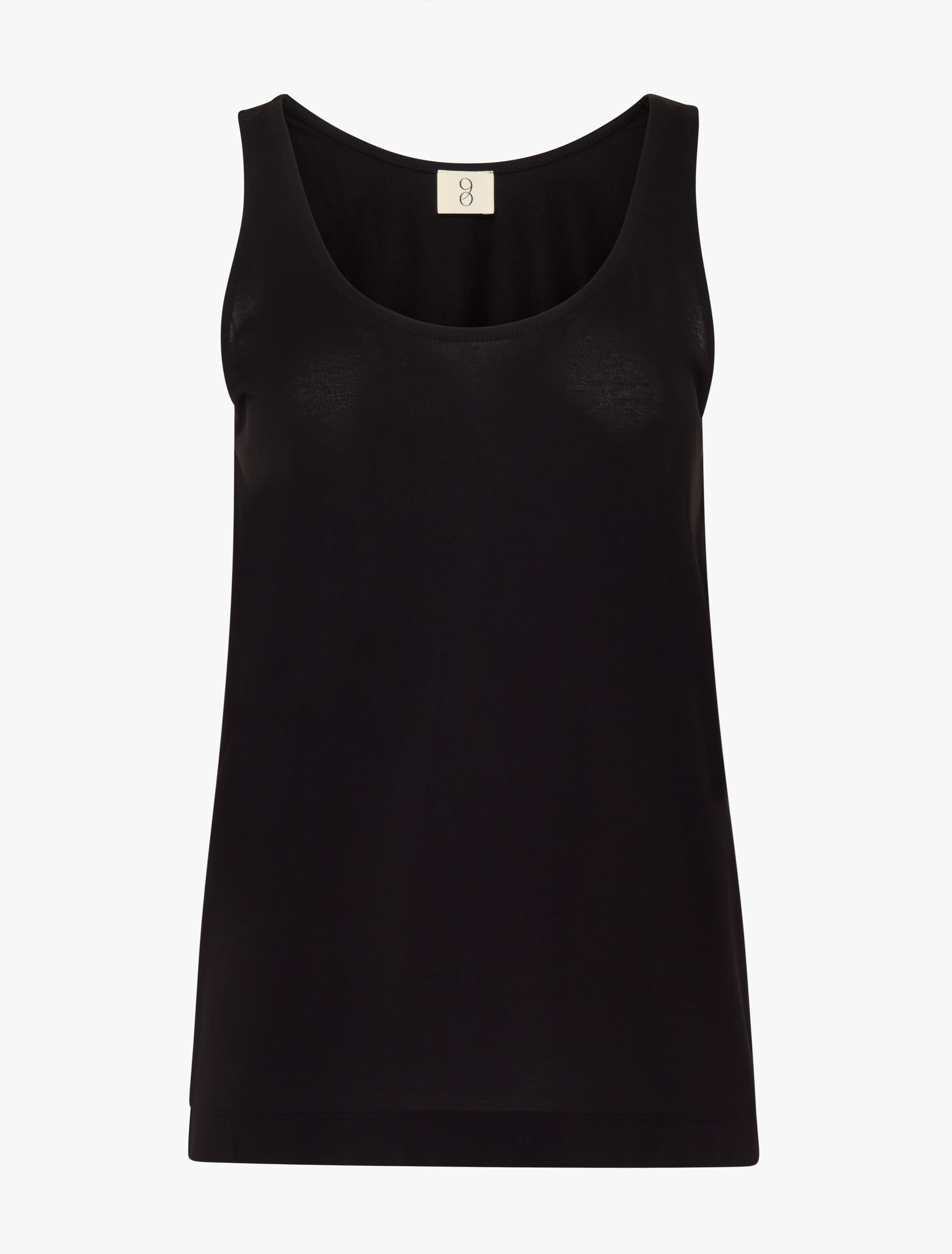 Lightweight Cotton loose Tank in Black – Ninety Percent