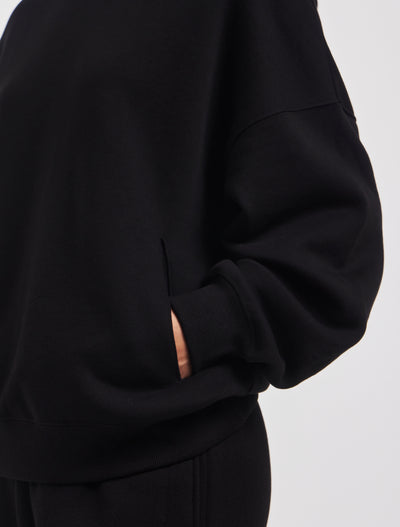 Oversized Hoodie in Black