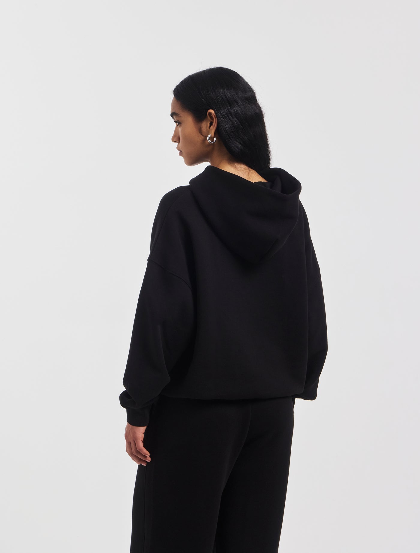 Oversized Hoodie in Black