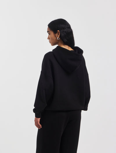 Oversized Hoodie in Black