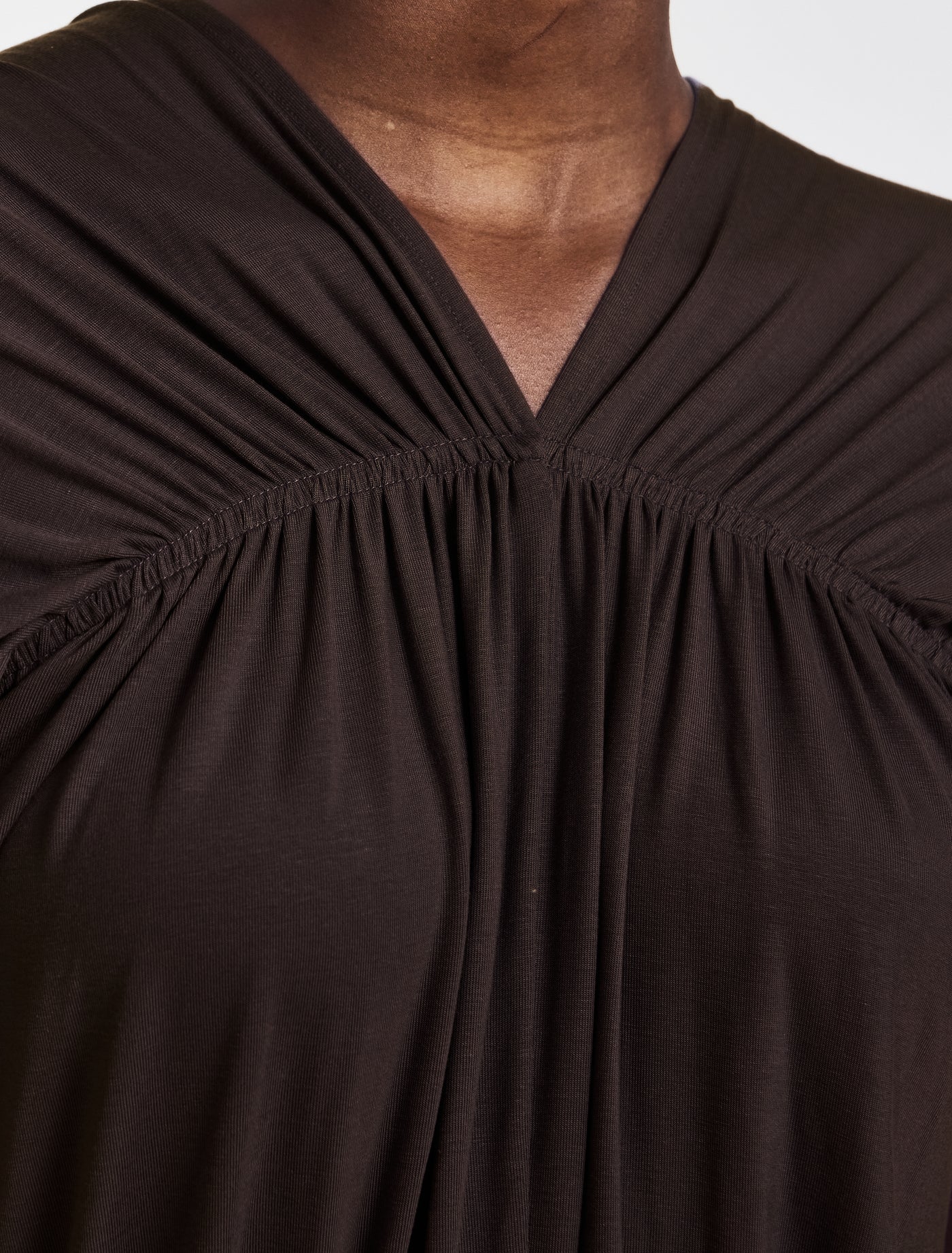 Bythos Reversible Dress in Bitter Chocolate