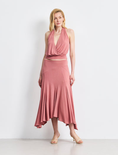 Elara Skirt In Melon
