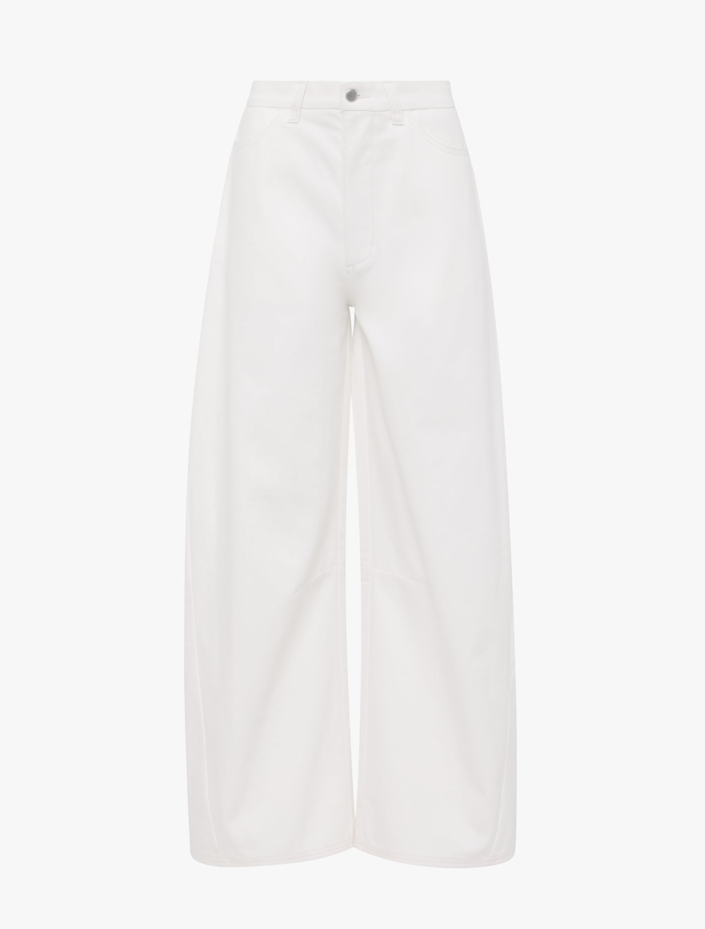Sofia Barrel Leg Jean in Chalk