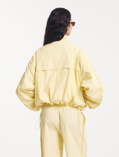 Saffron Shell Jacket in Butter Milk