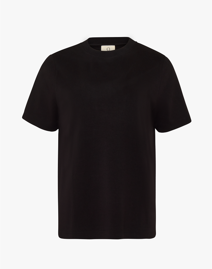 SIGNATURE OVERSIZED T-SHIRT IN BLACK