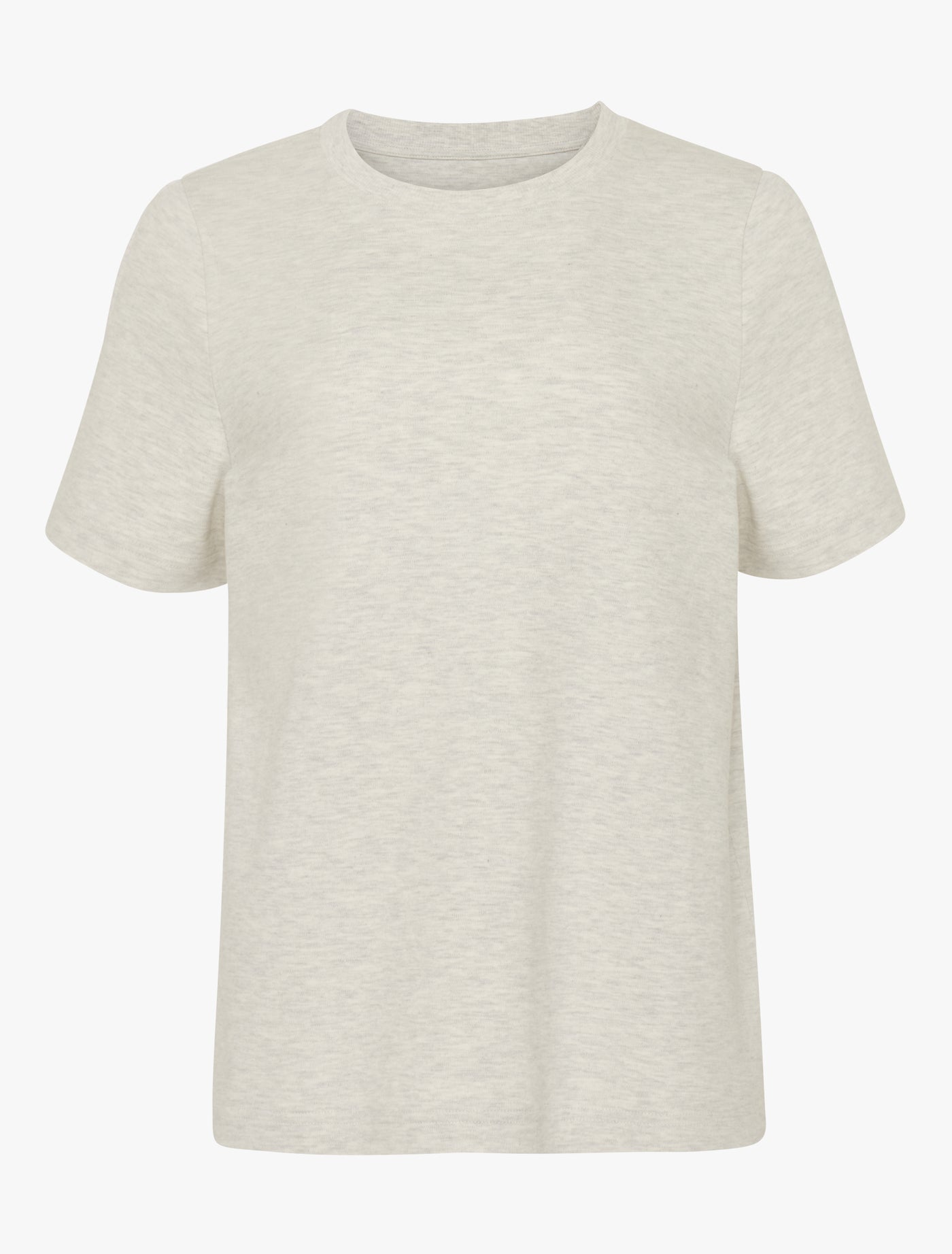 Signature Classic T-Shirt in Light Grey Marl