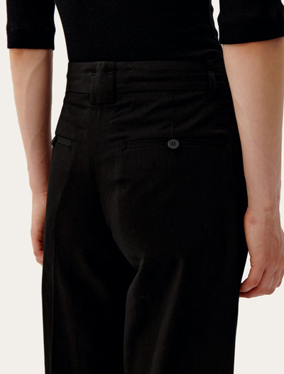 Chania Trousers in Black