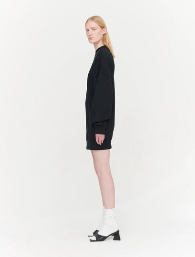 Black long Sweatshirt tops for women