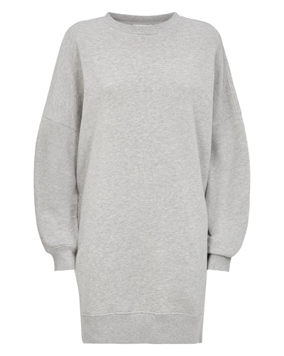 Grey long Sweatshirt tops for women