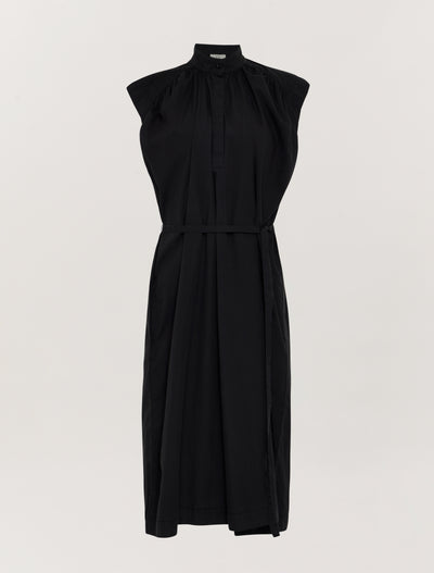 Evia Organic Cotton Dress in Black