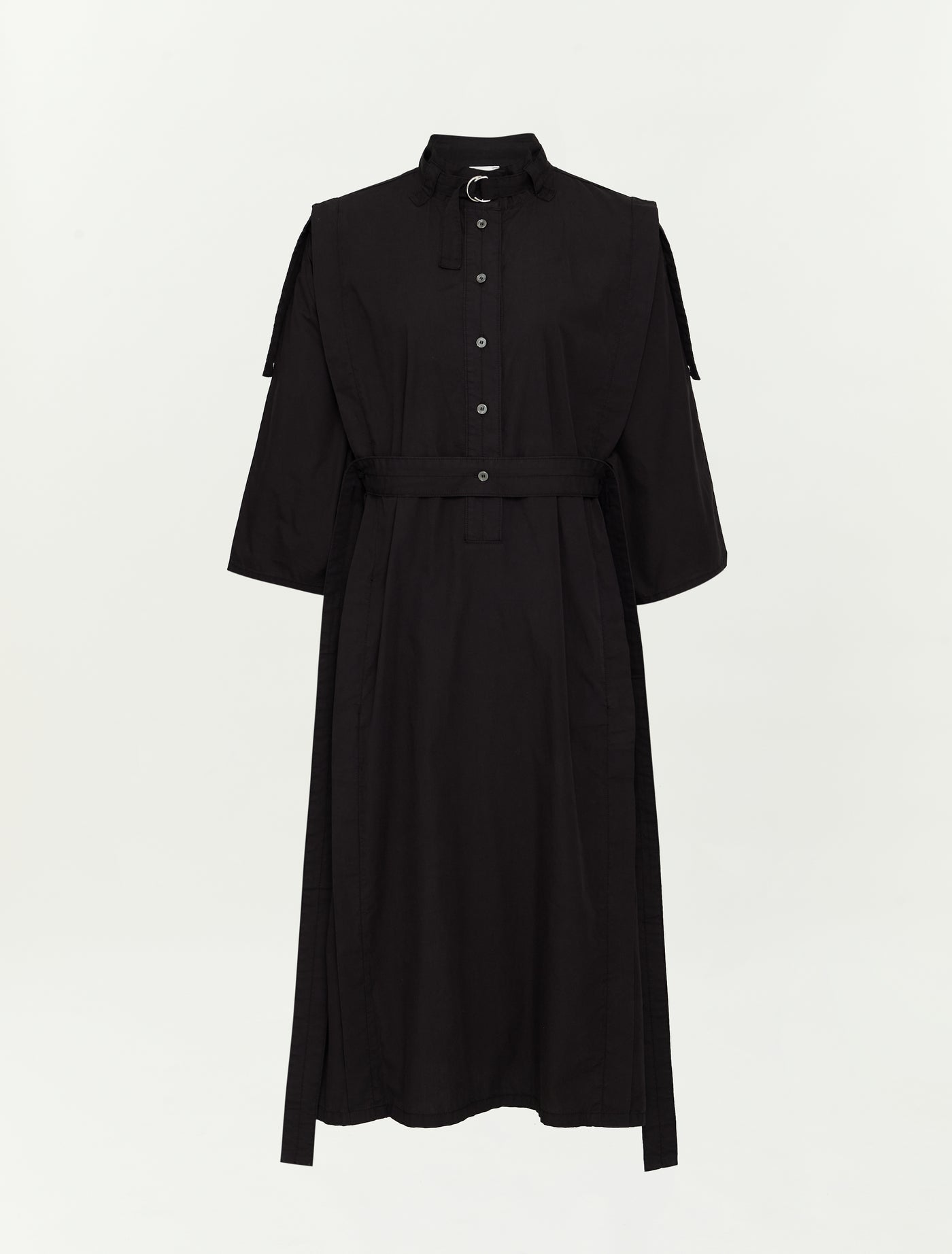 Pavo Dress in Obsidian