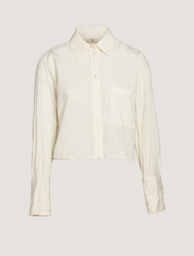 Rosebud Shirt in Whisper White
